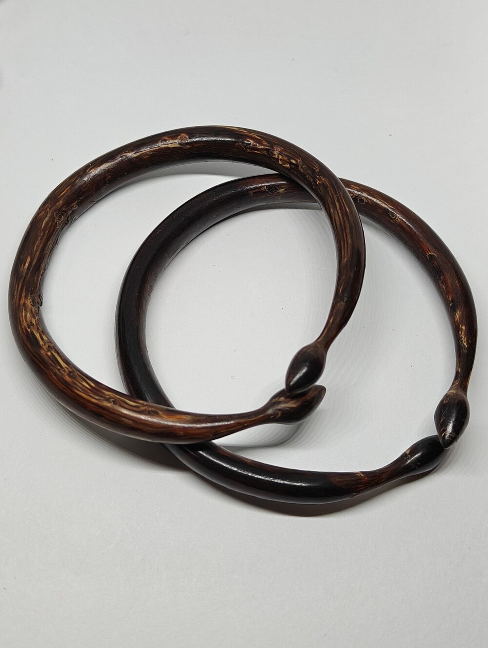 Antique Victorian Snake Bracelets Pair